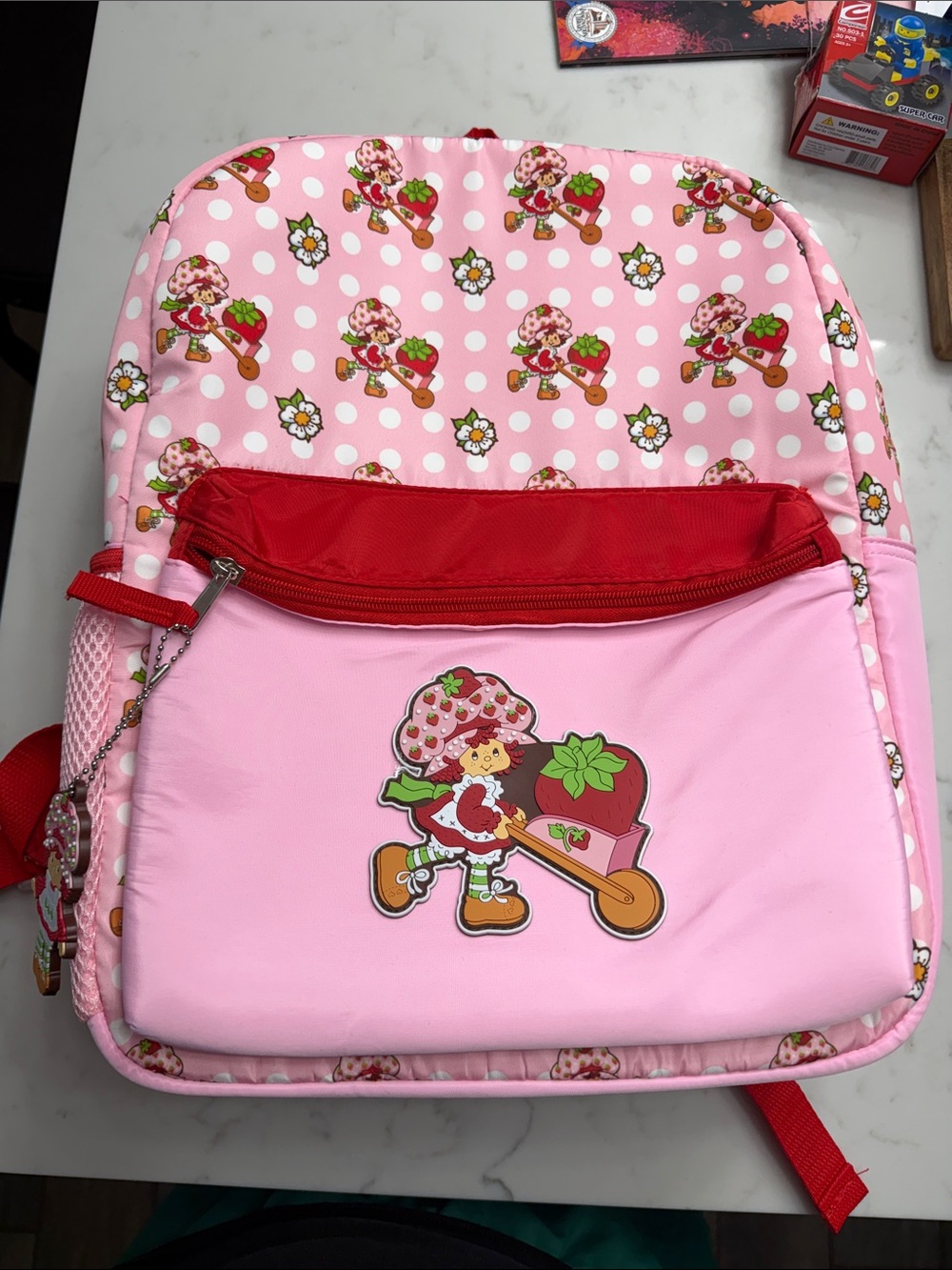 Full size Backpack - Pink Strawberry Shortcake